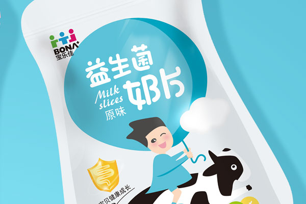 高端奶片包装设计x星空电子设计