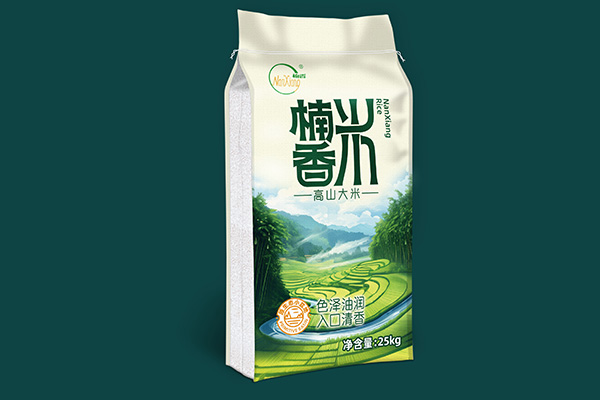 ​星空电子设计x楠香大米包装设计落地