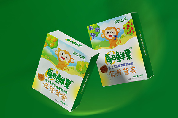 果肉棒儿童食品包装设计x星空电子设计